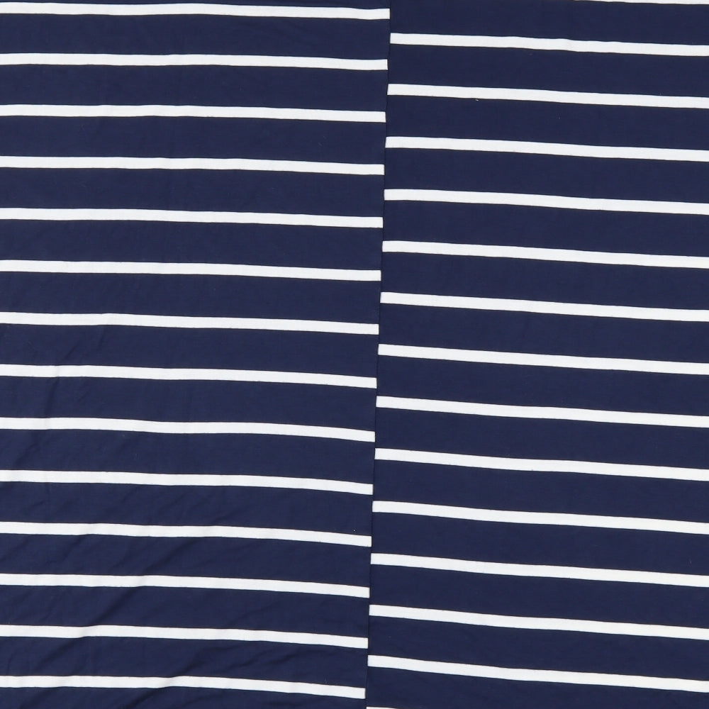 Atmosphere Womens Blue Striped  T-Shirt Dress  Size 10