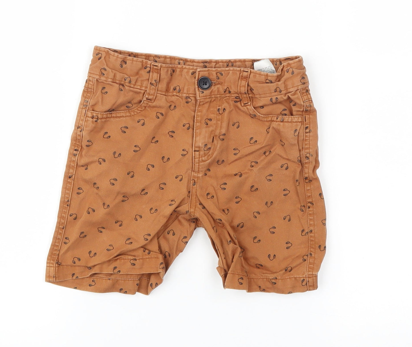 Cherokee Boys Brown   Chino Shorts Size 3-4 Years - Headphones