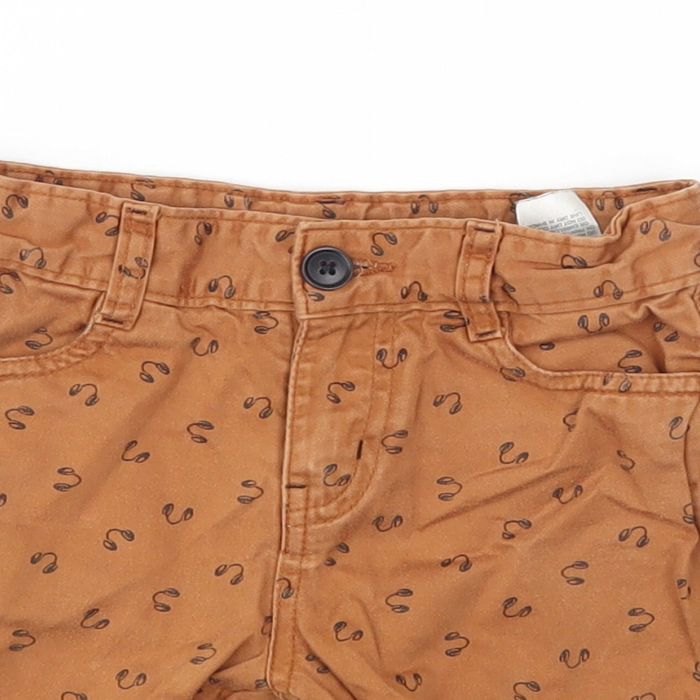 Cherokee Boys Brown   Chino Shorts Size 3-4 Years - Headphones
