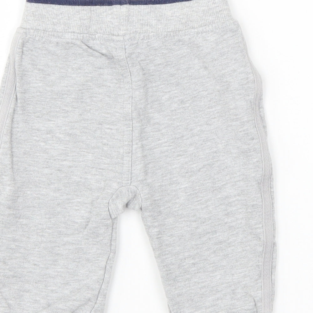 George Boys Grey   Jogger Trousers Size 6-9 Months