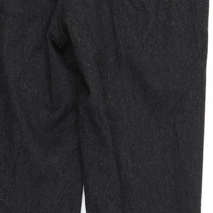 Womens UK Size 14 M&S Regular Fit  Black Trousers