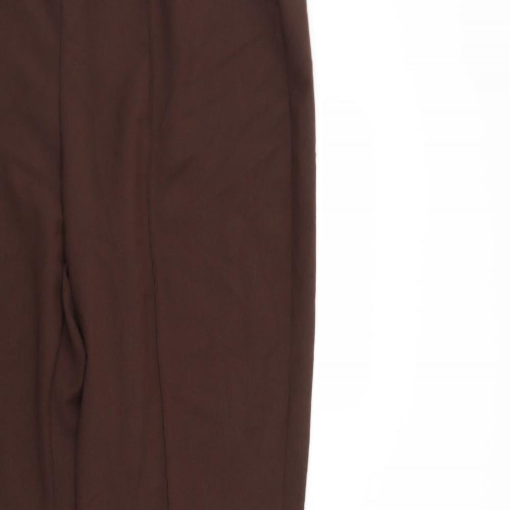 Classic Womens Brown   Trousers  Size 14 L28 in