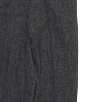 Womens UK Size 12 M&S Regular Fit  Grey Trousers