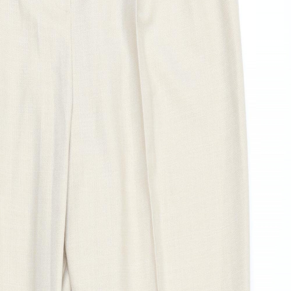 Holmewood Womens Ivory   Trousers  Size 16 L28 in