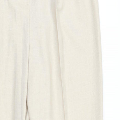 Holmewood Womens Ivory   Trousers  Size 16 L28 in