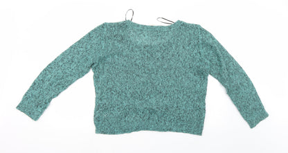 Preworn Womens Green   Pullover Jumper Size L