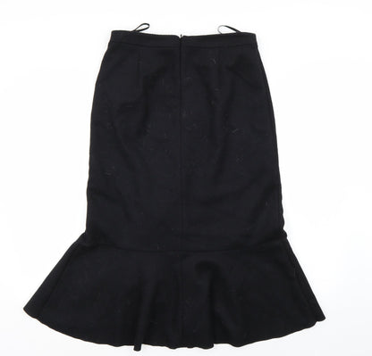 Per Una Womens Black   A-Line Skirt
