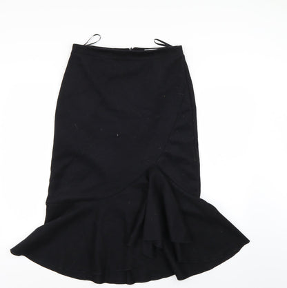 Per Una Womens Black   A-Line Skirt