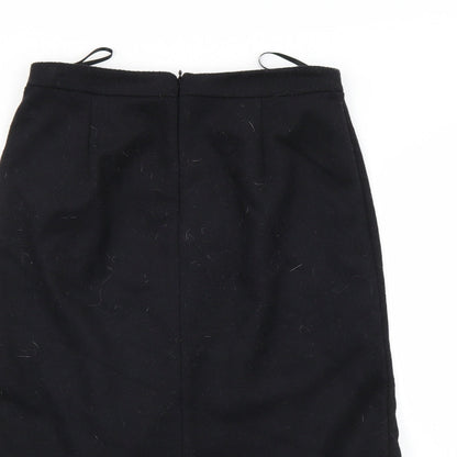 Per Una Womens Black   A-Line Skirt