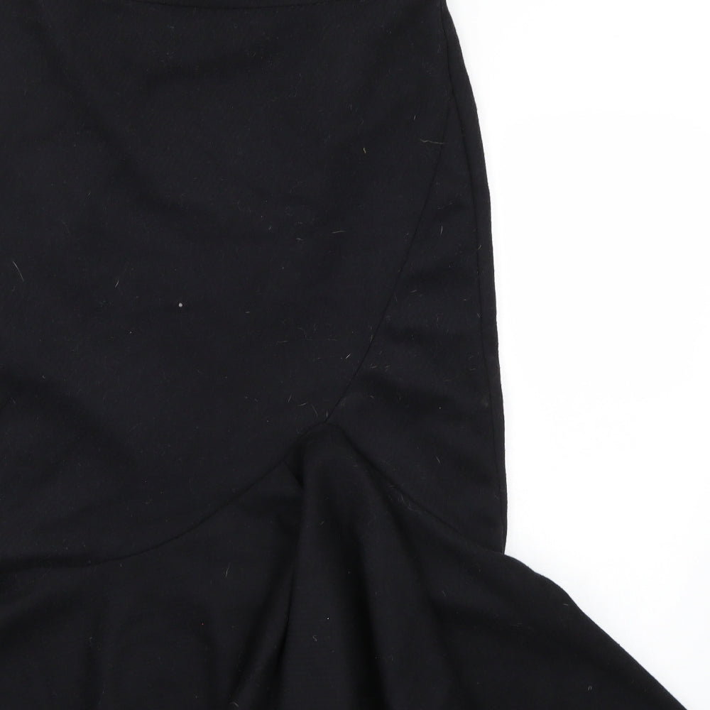 Per Una Womens Black   A-Line Skirt