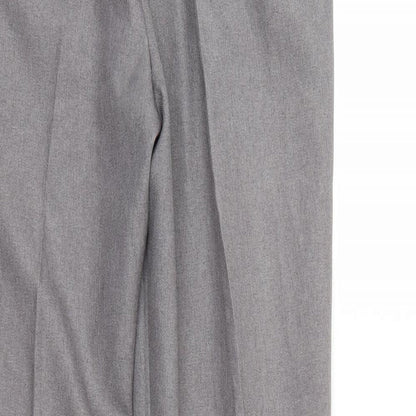 Womens UK Size 16 Preworn Regular Fit  Grey Trousers