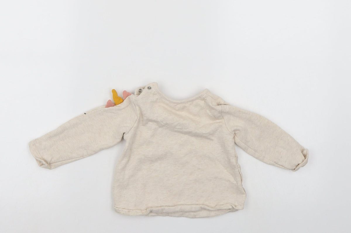 F&F Baby Ivory   Pullover Jumper Size 9-12 Months