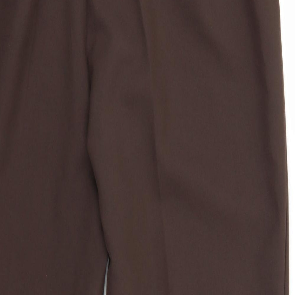 Womens UK Size 20 BM Regular Fit  Brown Trousers