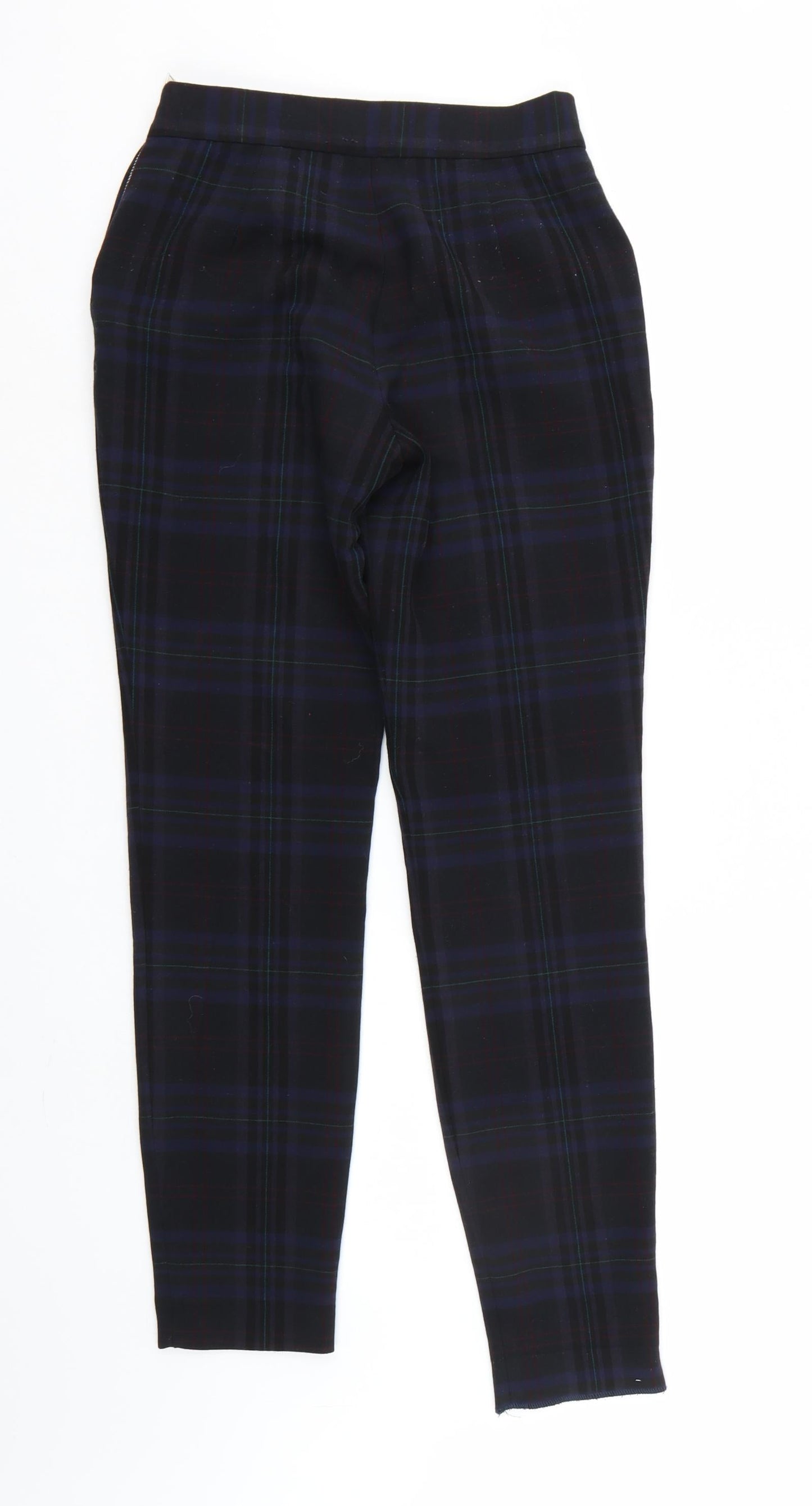 Womens UK Size 4 Zara Regular Fit  Multicoloured Trousers