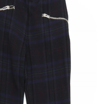 Womens UK Size 4 Zara Regular Fit  Multicoloured Trousers