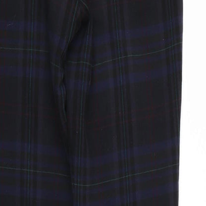 Womens UK Size 4 Zara Regular Fit  Multicoloured Trousers