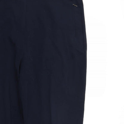 Womens UK Size 16 M&S Regular Fit  Blue Trousers