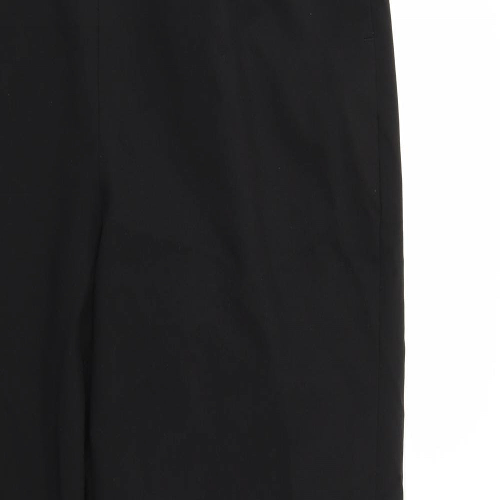 Womens UK Size 18 BM Regular Fit  Black Trousers