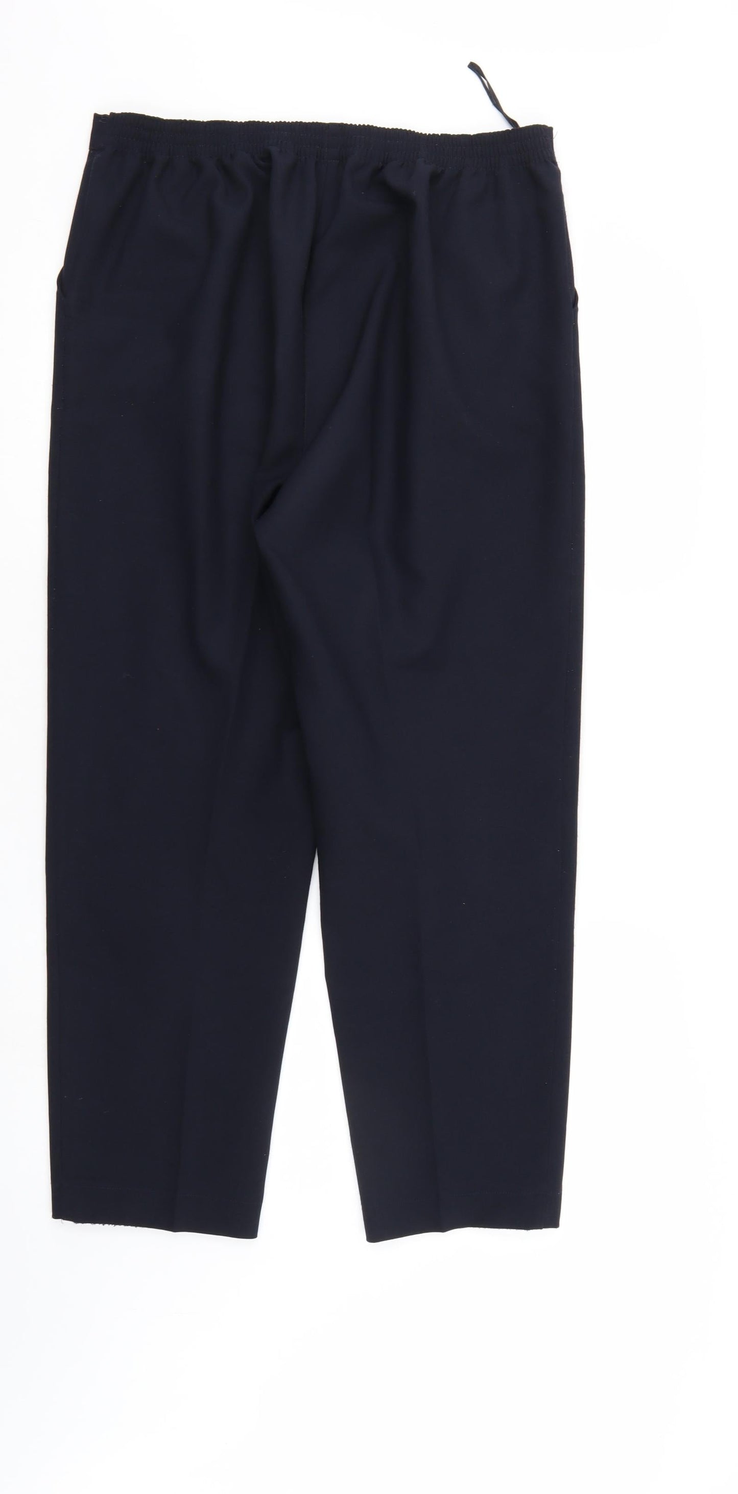 Womens UK Size 14 Sarah Hamilton Regular Fit  Blue Trousers
