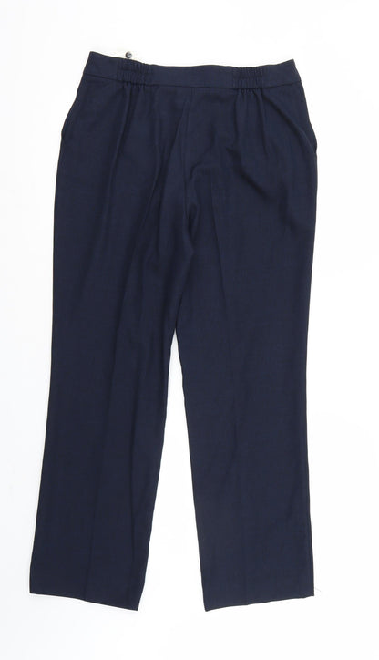 Profie Womens Blue   Trousers  Size 10 L28 in