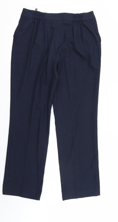 Profie Womens Blue   Trousers  Size 10 L28 in