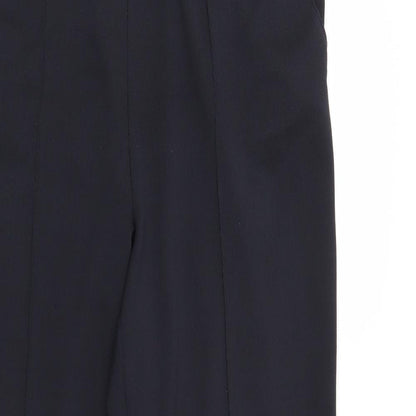 Womens UK Size 16 BM Regular Fit  Black Trousers
