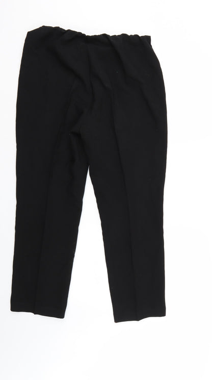 Womens UK Size 14 Julipa Regular Fit  Black Trousers