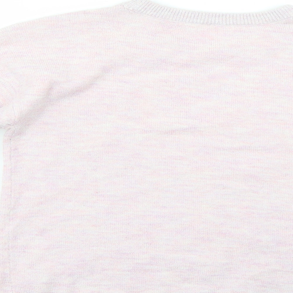 Tu Girls Pink   Pullover Jumper Size 12 Years
