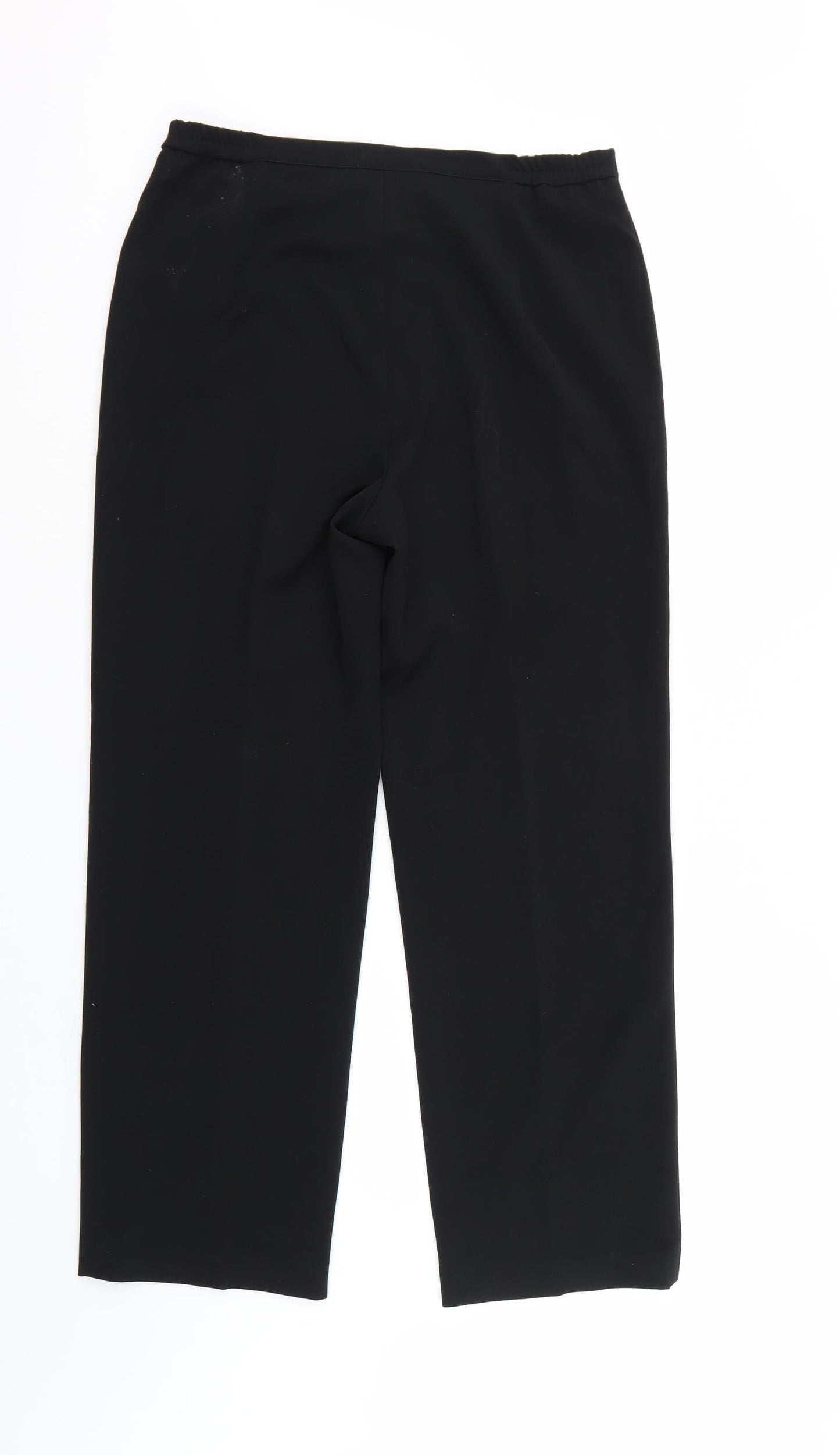 Womens UK Size 12 Paul Seperates Regular Fit  Black Trousers
