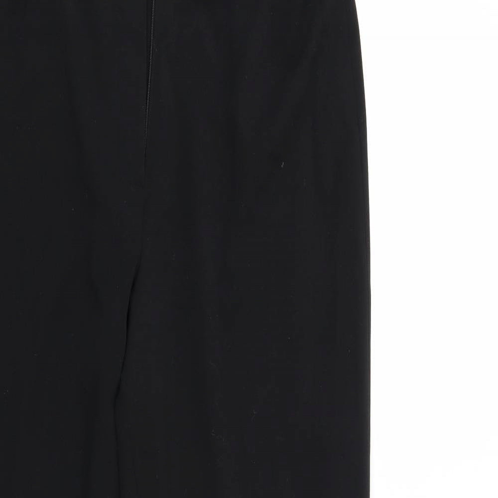 Womens UK Size 12 Paul Seperates Regular Fit  Black Trousers