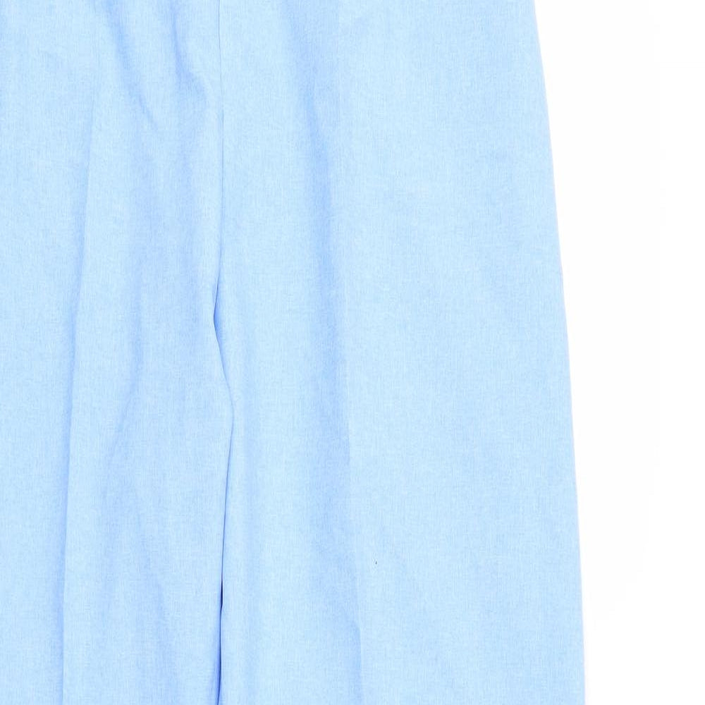 Bodywise Womens Blue   Trousers  Size 20 L27 in - Elastic Waist