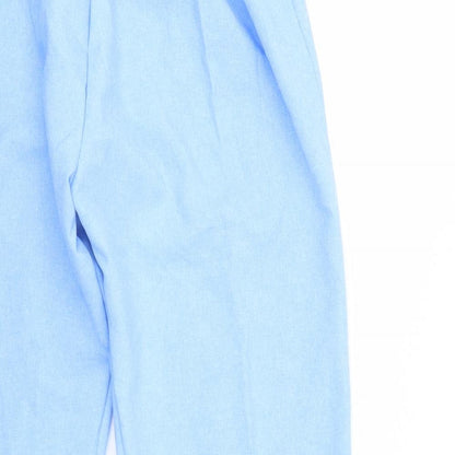 Bodywise Womens Blue   Trousers  Size 20 L27 in - Elastic Waist