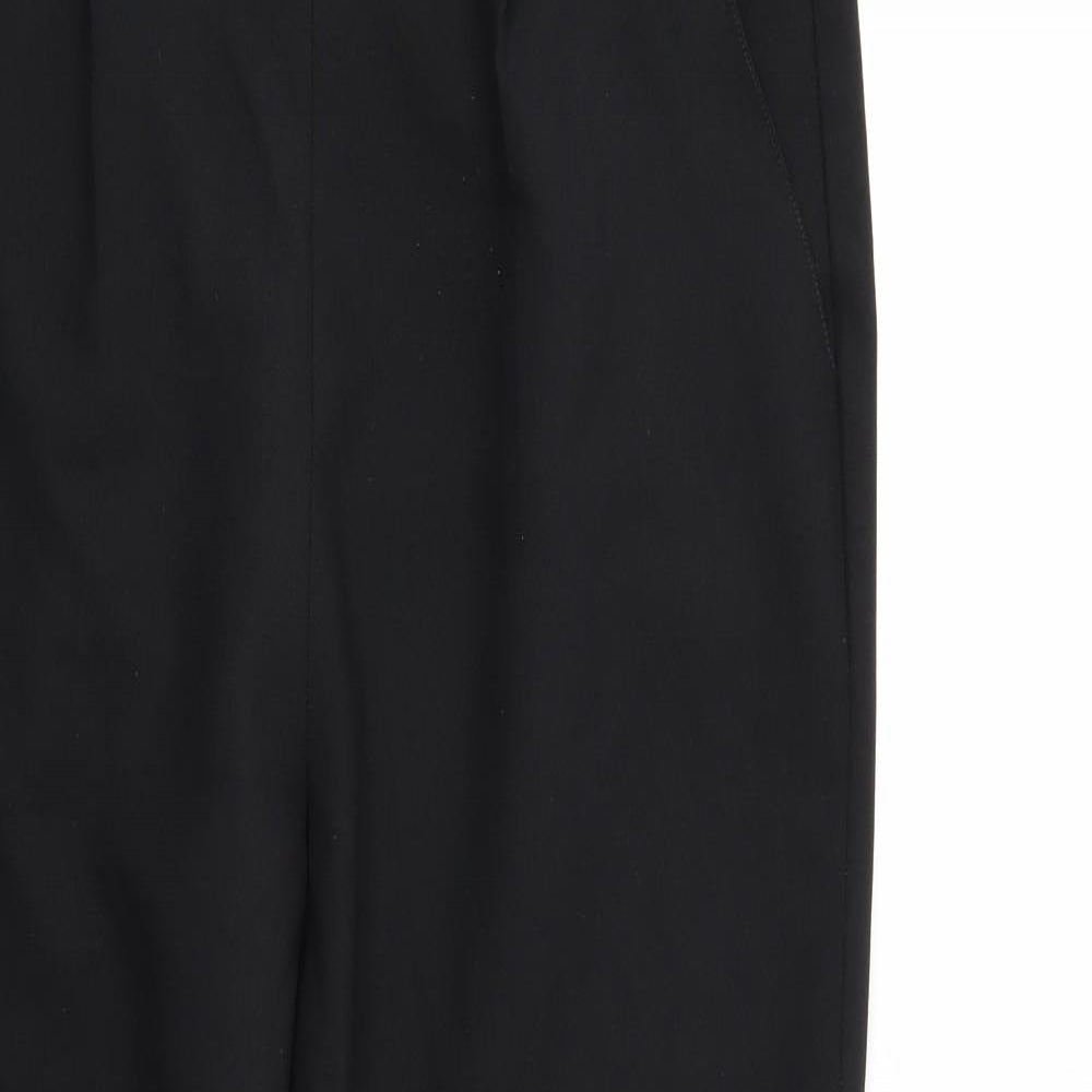 Womens UK Size 14 Sarah Hamilton Regular Fit  Black Trousers