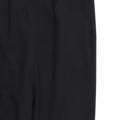 Womens UK Size 14 Sarah Hamilton Regular Fit  Black Trousers