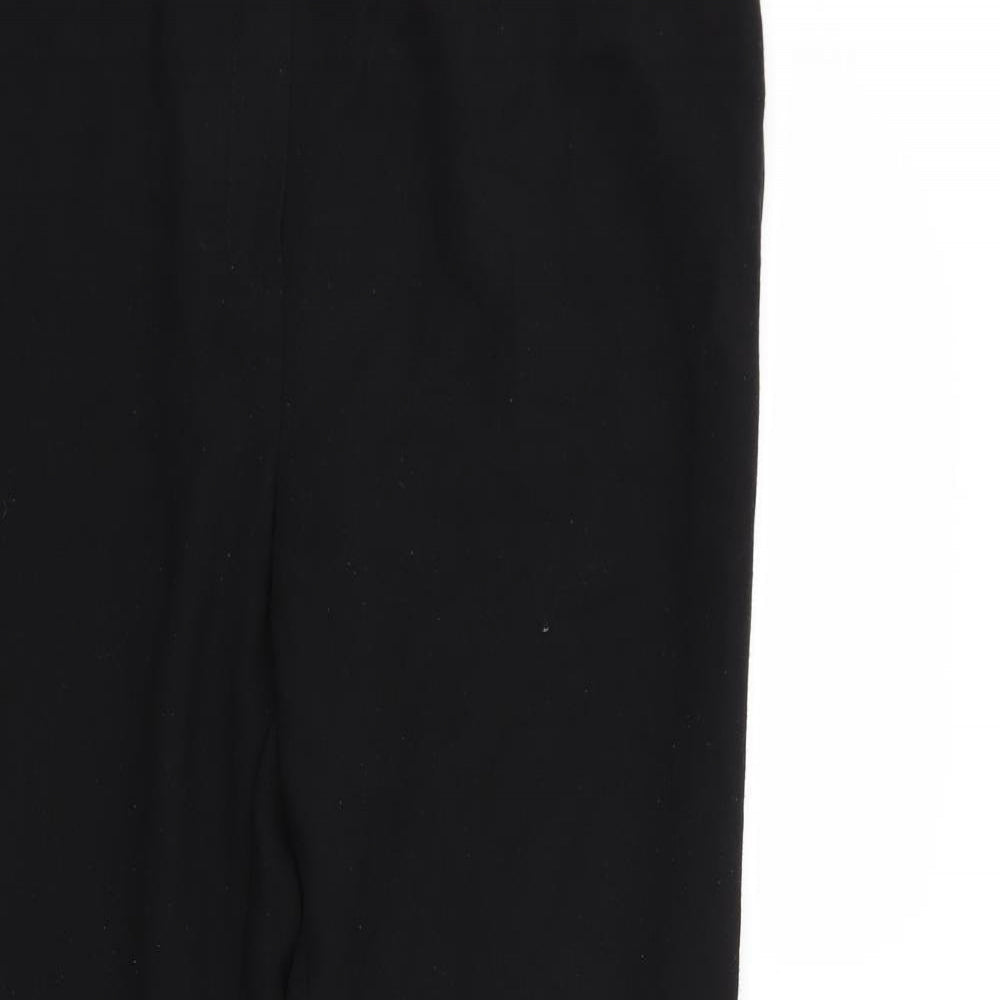 Womens UK Size 18 Marks & Spencer Regular Fit  Black Trousers
