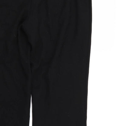 Womens UK Size 18 Marks & Spencer Regular Fit  Black Trousers