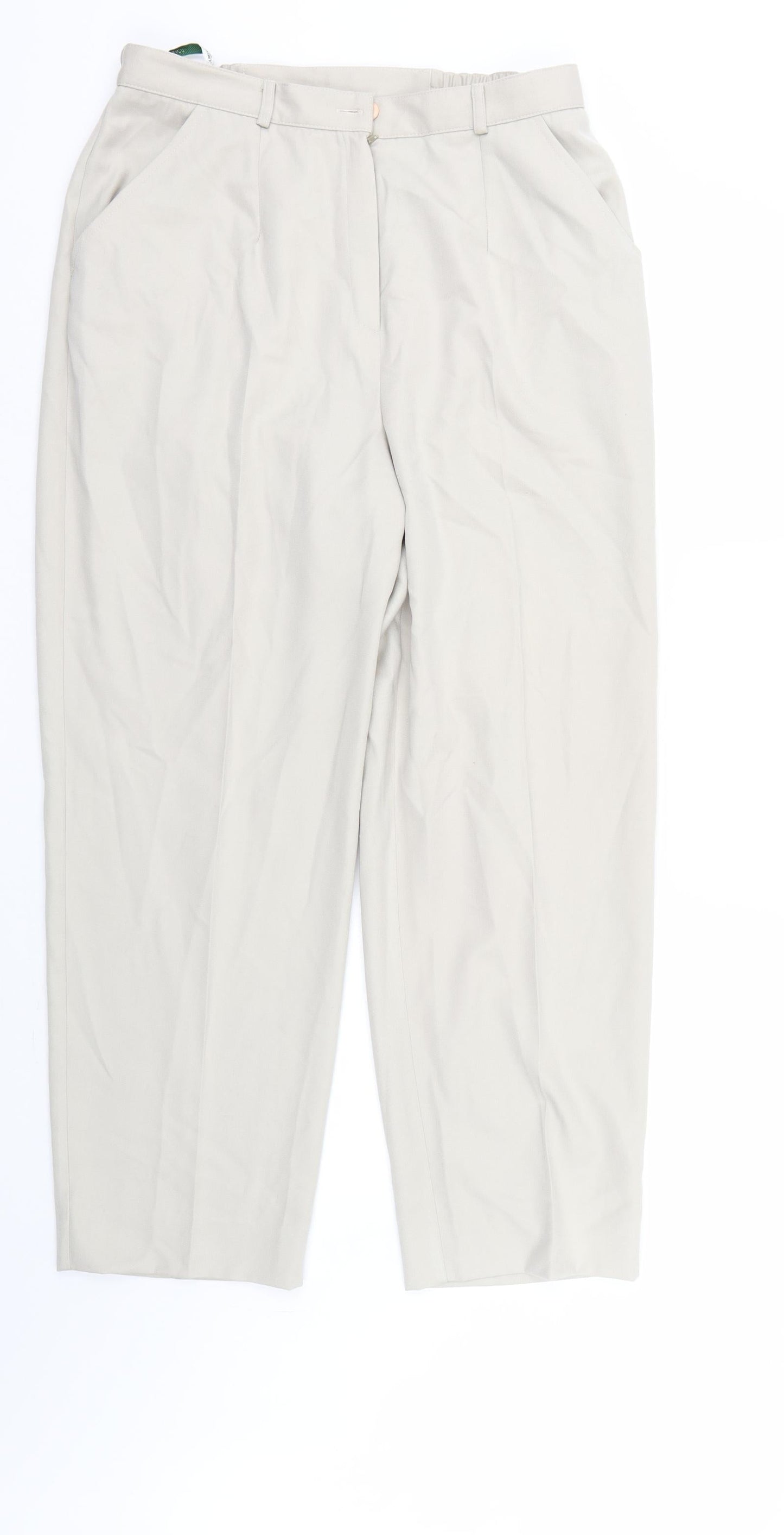 Womens UK Size 16 Jumper Regular Fit  Ivory Trousers