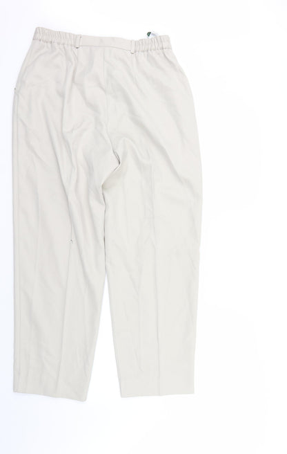 Womens UK Size 16 Jumper Regular Fit  Ivory Trousers