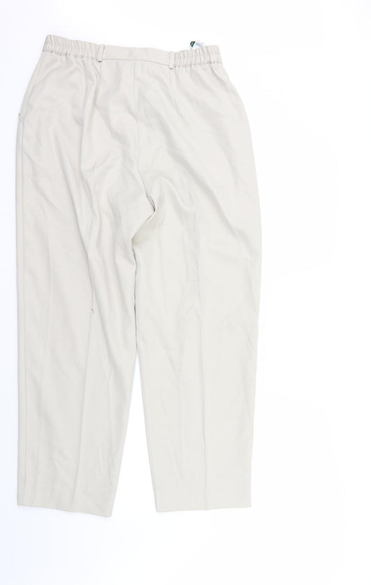 Womens UK Size 16 Jumper Regular Fit  Ivory Trousers