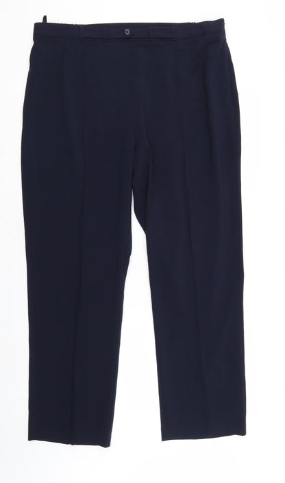 Classics Womens Blue   Trousers  Size 18 L28 in