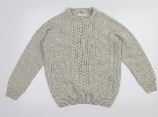 Primark Mens Grey   Pullover Jumper Size S