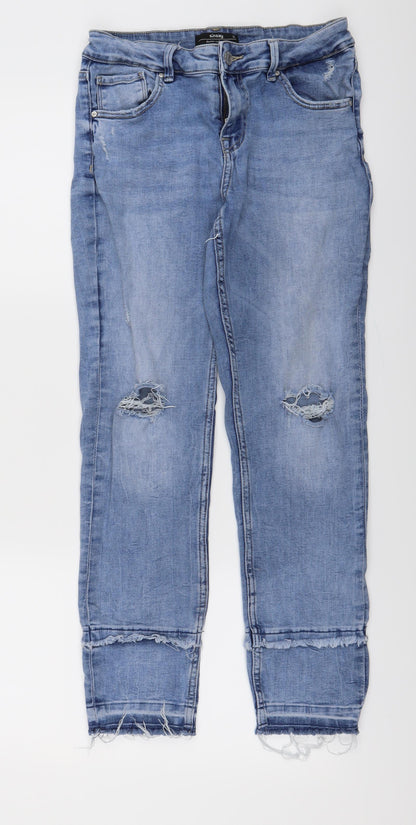 Womens UK Size 26 sinsay Regular Fit Straight Blue Jeans