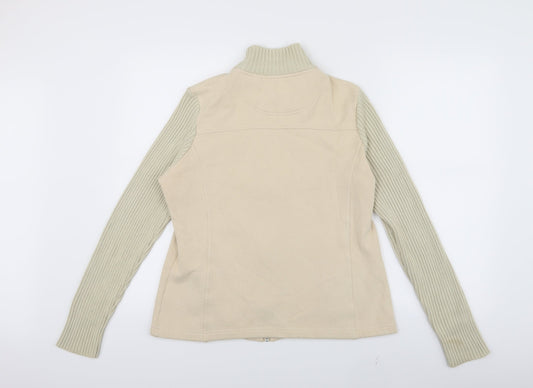 Maine Womens Beige   Cardigan Jumper Size 14