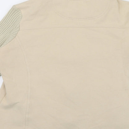 Maine Womens Beige   Cardigan Jumper Size 14