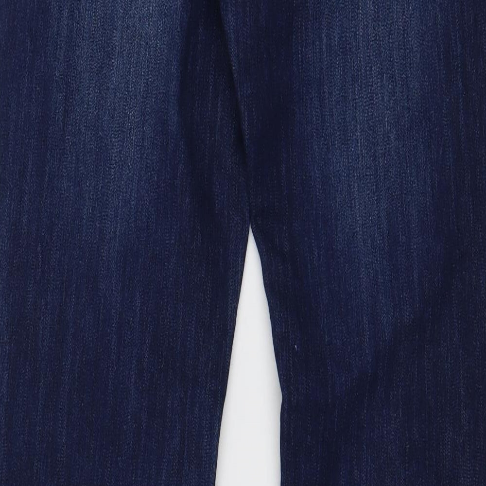 DROMEDAR Womens Blue   Straight Jeans Size 27 L31.5 in