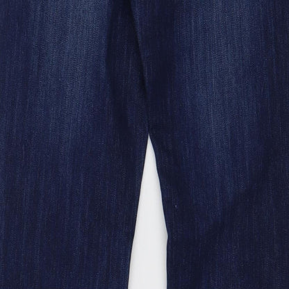 DROMEDAR Womens Blue   Straight Jeans Size 27 L31.5 in