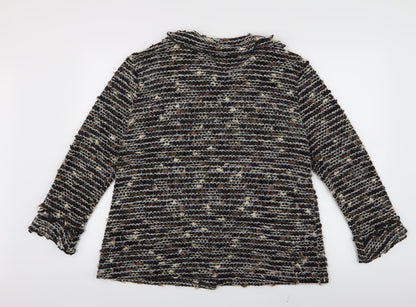 Sky Womens Beige  Knit Cardigan Jumper Size 4
