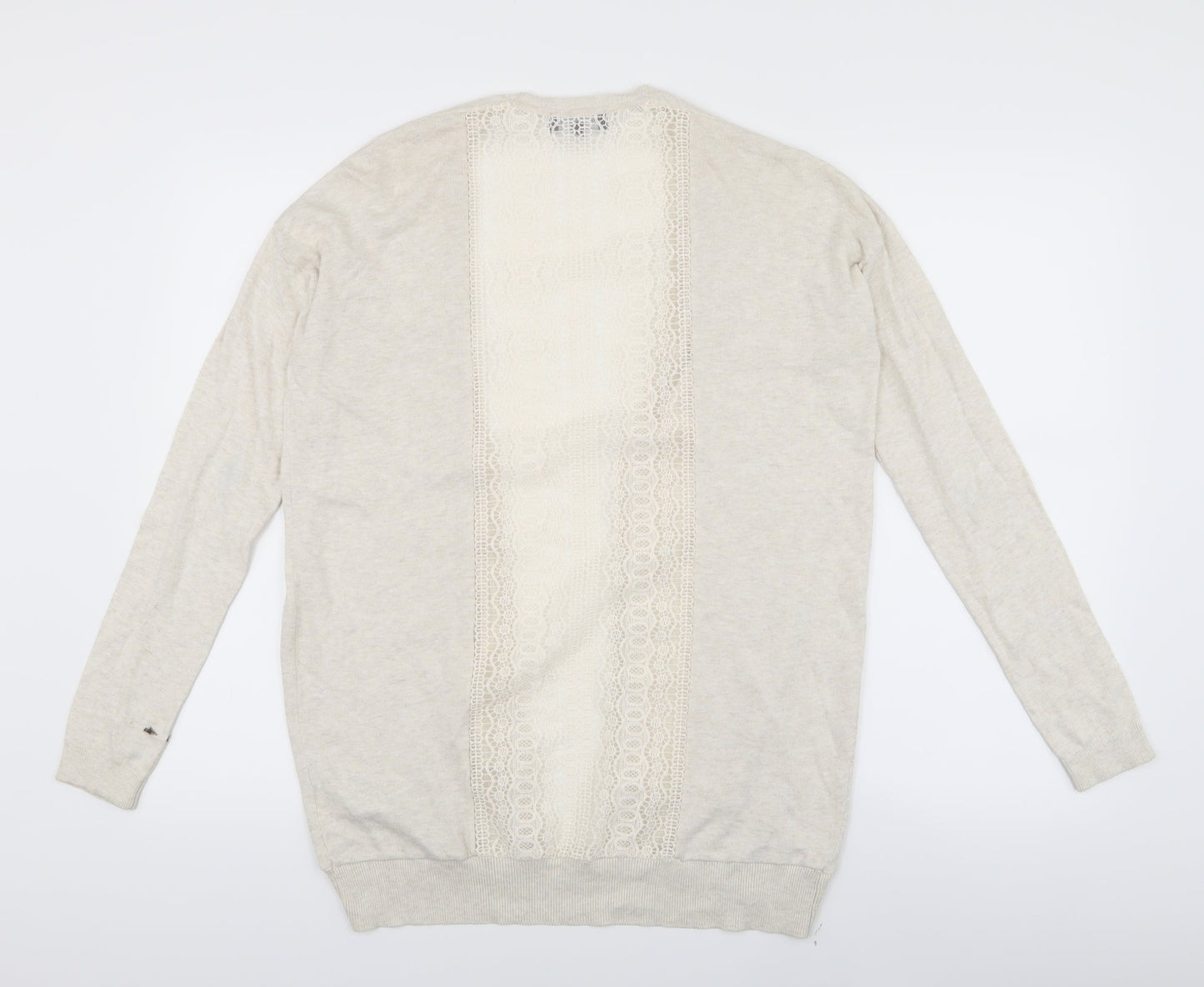 NEWLOOK Womens Beige   Cardigan Jumper Size 10