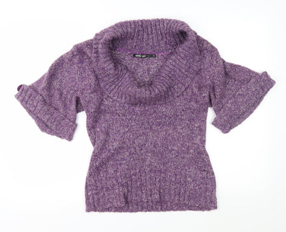 Ada Gatti Womens Pink  Knit Pullover Jumper Size S