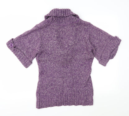 Ada Gatti Womens Pink  Knit Pullover Jumper Size S